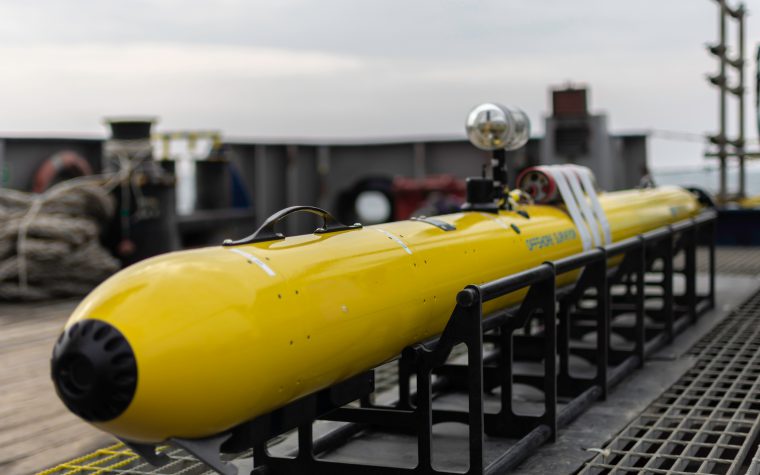 An autonomous underwater vehicle