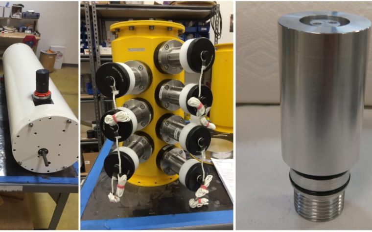 Three images showing Prevco subsea valves