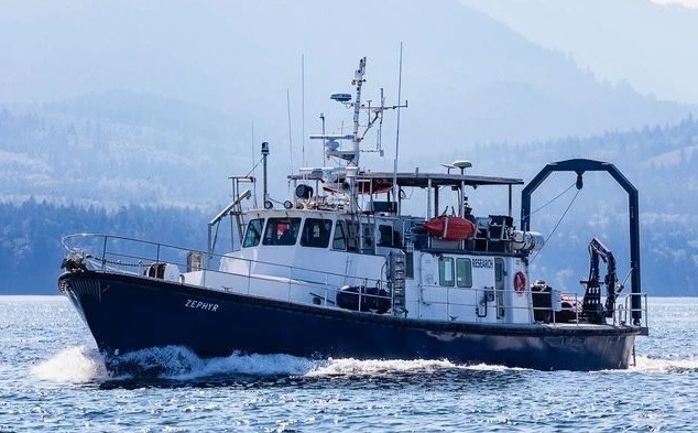 Ocean going research vessel finds the perfect promotional platform